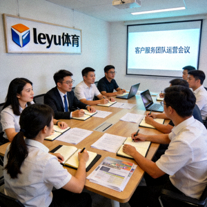 leyu体育运营服务团队在会议室开会 - 专业专注的客户服务团队