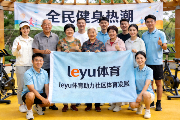 全民健身热潮下leyu体育助力社区体育发展活动合影