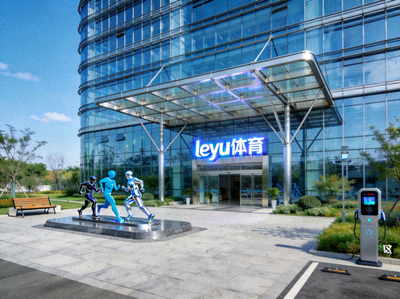 leyu体育公司总部大楼外景 - 现代体育科技企业办公环境